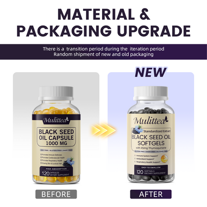 Mulittea Black Seed Oil Softgels