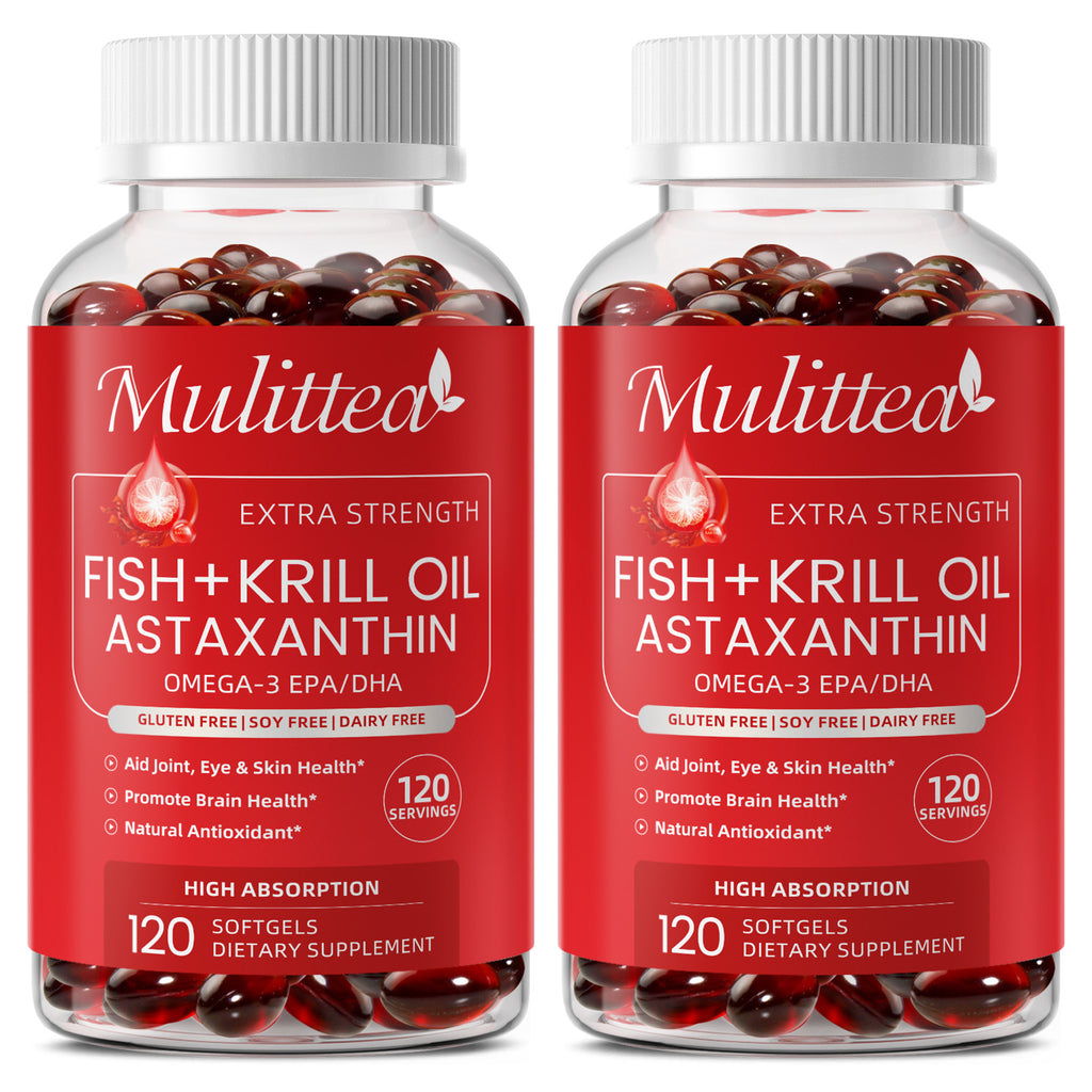 Fish Oil & Krill Oil Omega-3 | 120 Softgels