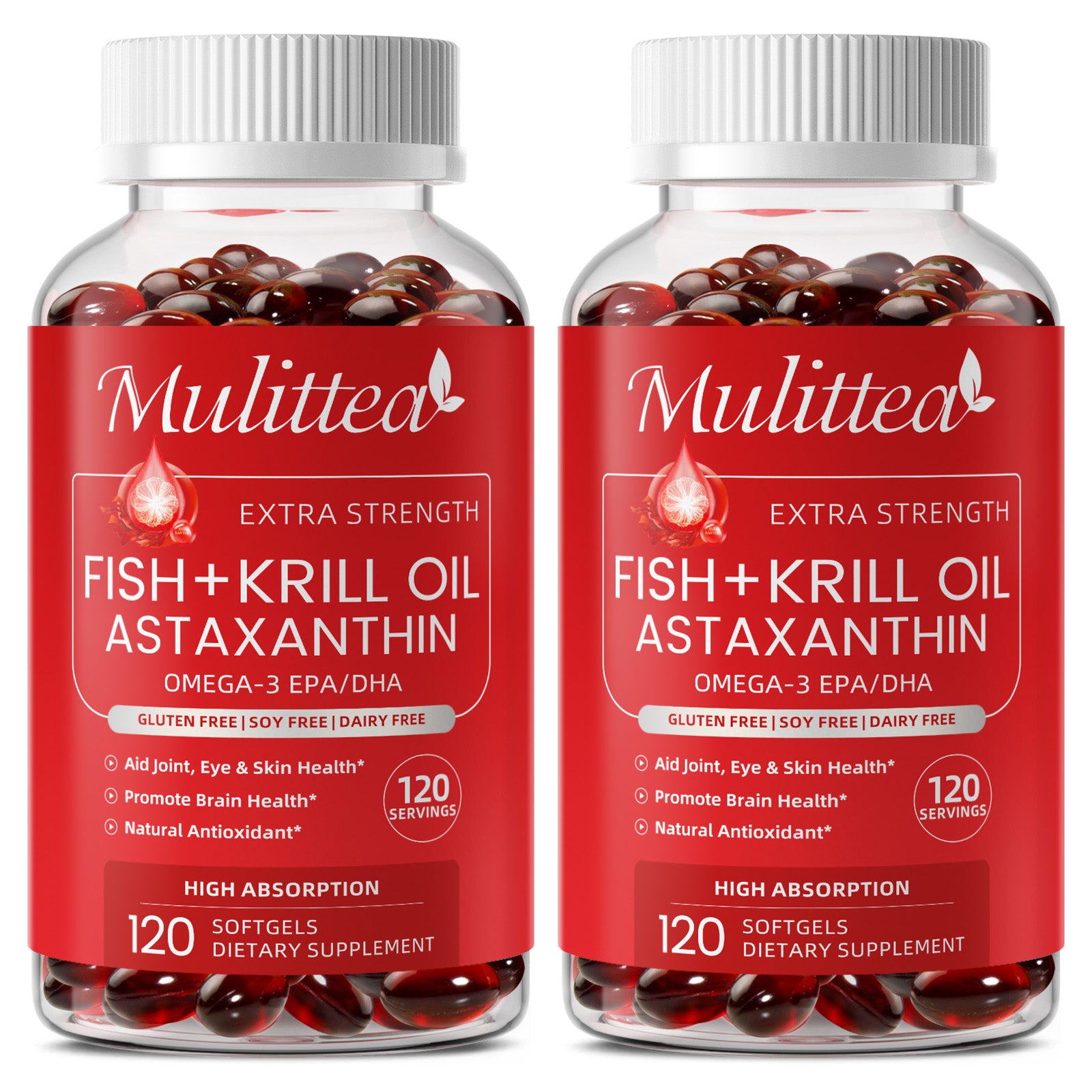 Fish Oil & Krill Oil Omega-3 | 120 Softgels