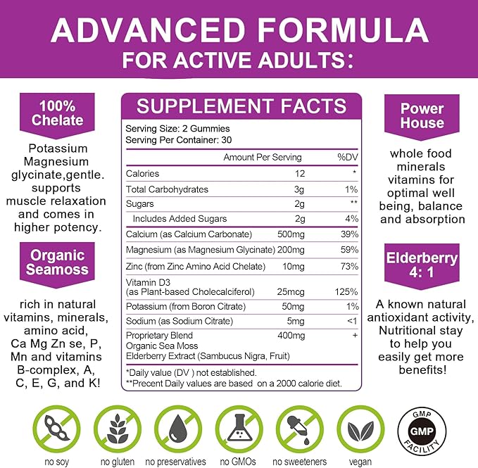 Mulittea Bone & Joint Strength Pack – Calcium + Chondroitin Gummies