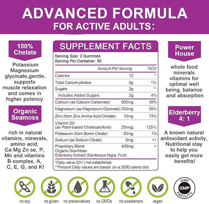Mulittea Bone & Joint Strength Pack – Calcium + Chondroitin Gummies