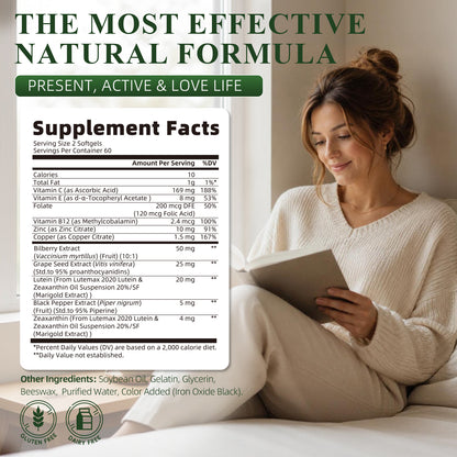 Mulittea® Lutein with Zeaxanthin 20mg Softgels - 120ct