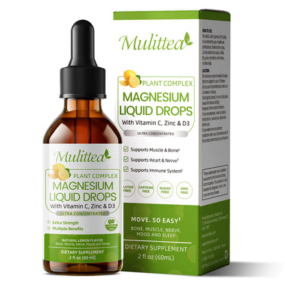 Magnesium Glycinate & Zinc Drops | 2 fl oz (60ml)
