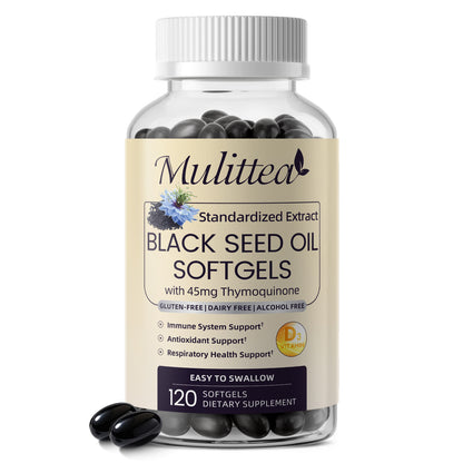 Mulittea Black Seed Oil Softgels