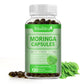 Mulittea Moringa (Malunggay) Capsules With Turmeric Rich in Nutrients and Antioxidants Anti-Inflammatory,Improved Energy, Metabolism, Immune Booster