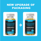 Glucosamine Chondroitin Joint Support Complex with OptiMSM & Collagen Peptides – For Healthy Joints, Hair, Skin & Nails – Gluten Free