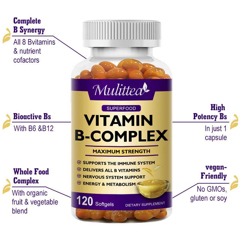 Super B-Complex & Inositol | 120 Softgels