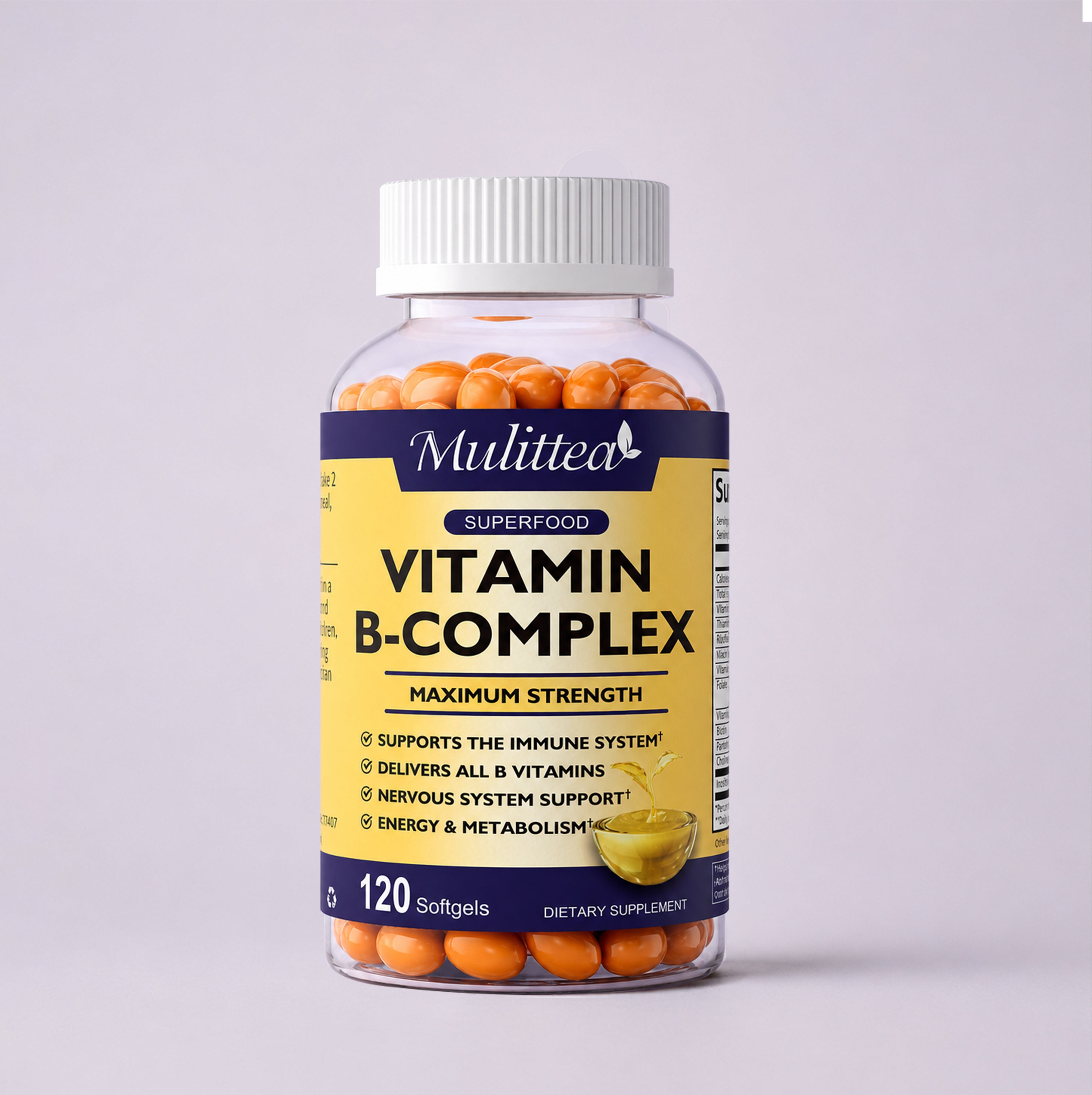 Super B-Complex & Inositol | 120 Softgels