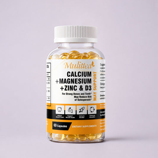 Calcium Magnesium Zinc & D3 | 120 Softgels