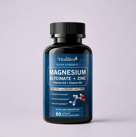 Magnesium Glycinate & Zinc Capsules | 60 Count