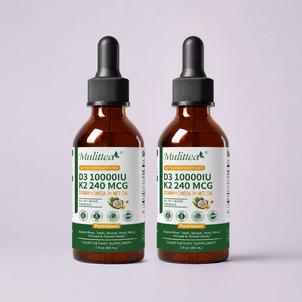 Vitamin D3 + K2 Liquid Drops |  2 fl oz (60ml)