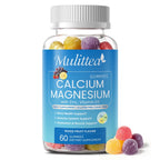 Calcium, Magnesium and Zinc Gummies with Vitamin D3 - Supports Bone Health & Immune Function - Dietary Vitamin Supplements for Women, Men(2 Pack)