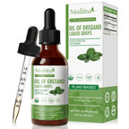 Oregano Oil Drops | Oil of Oregano Liquid Drop | Herbal Blend for Immune Support | Digestive Health | 60ML 2 Fl Oz