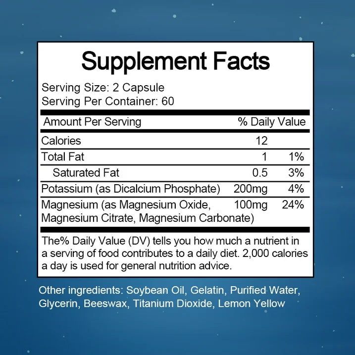 (2 PACK)Potassium Magnesium Supplement,Support Bone, Heart & Nerve Health, Non-GMO, Vegan, 240 Capsules
