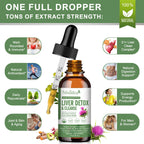 Liver Health Liquid Drops with Artichoke, Milk Thistle | 2 x 2 fl oz (120ml)