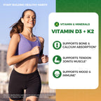 Vitamin D3 + K2 Liquid Drops |  2 fl oz (60ml)