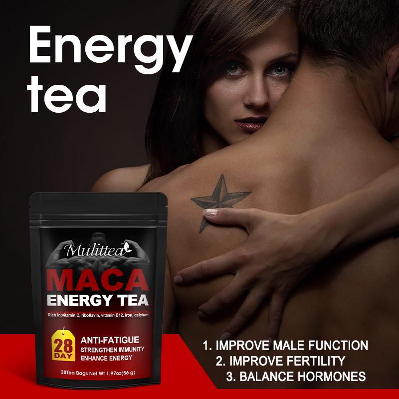 Mulittea Herbal Maca Product Men Supplement Strong Erection Power Tonifying Kidney For Potency Improve Male Sexual Function