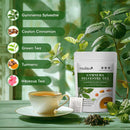 Mulittea Gymnema Tea Bags for Diabetics - COLD-DRIED for Maximum Freshness and Nutrient Retention