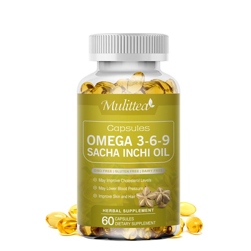 Mulittea Omega 3-6-9 Sacha Inchi Oil Capsules