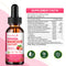 Mulittea Magnesium Liquid Drops Gluten Free Dietary Supplement Natural Strawberry Flavor