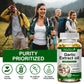 MULITTEA Organic Garlic Capsules 5000Mg for Lowering Cholesterol Promote Cardiovascular and Heart Health