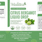 Mulittea Citrus Bergamot Liquid Drops Dietary Supplement