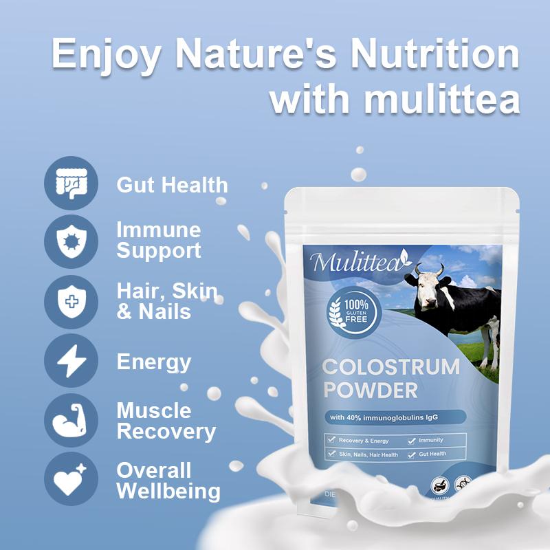 Mulittea Bovine Colostrum Powder Supplement