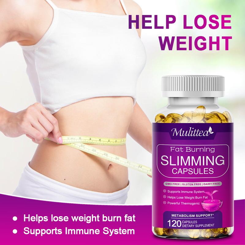 Slimming Capsules Quick Release Detox Fat Burn Lose Weight Supplement