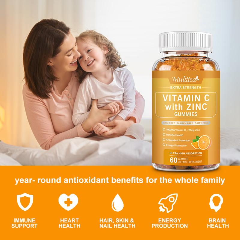 Vitamin C with Zinc Gummies