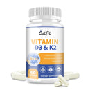 MULITTEA Vitamin D3 K2 Hard Capsules Dietary Supplement Immune Health