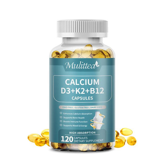 Mulittea Calcium D3 K2 B12 Capsules