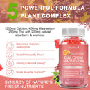 Calcium Magnesium Zinc Gummies-Peach Flavor