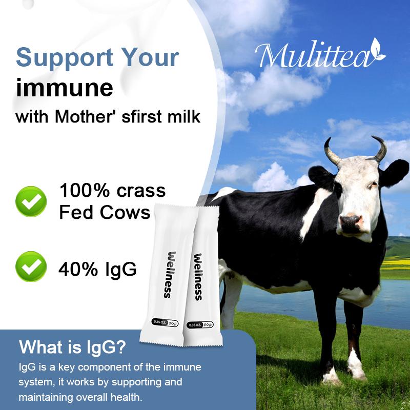 Mulittea Bovine Colostrum Powder Supplement