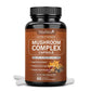 Mushroom Complex Capsule Supplement for Memory Focus,Immune