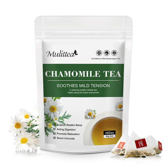 Chamomile Tea Soothes Mild Tension