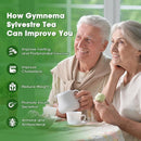 Mulittea Gymnema Tea Bags for Diabetics - COLD-DRIED for Maximum Freshness and Nutrient Retention