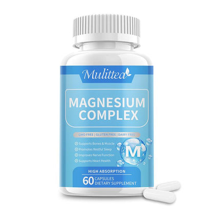 Magnesium Complex 200 mg Heart Health Capsules