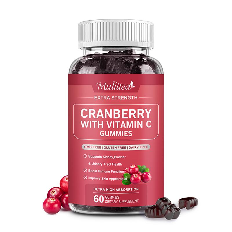 Cranberry with Vitamin C Gummies