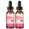 2 Packs Mulittea Magnesium Liquid Drops Gluten Free Dietary Supplement Natural Strawberry Flavor