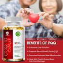 Coenzyme Q10, promotes heart growth, lowers blood sugar, promotes health, provides energy, vitamins and minerals