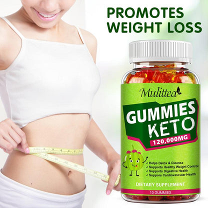 Mulittea Keto Gummies Supplement 120,000mg – 60 Gummies