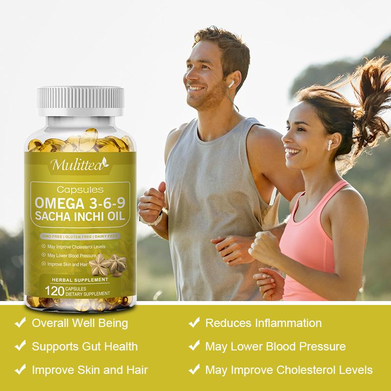 Mulittea Omega 3-6-9 Sacha Inchi Oil Capsules