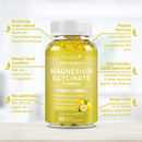 Mulittea Magnesium Glycinate Gummies Supports Lemon Flavor Dietary Supplement