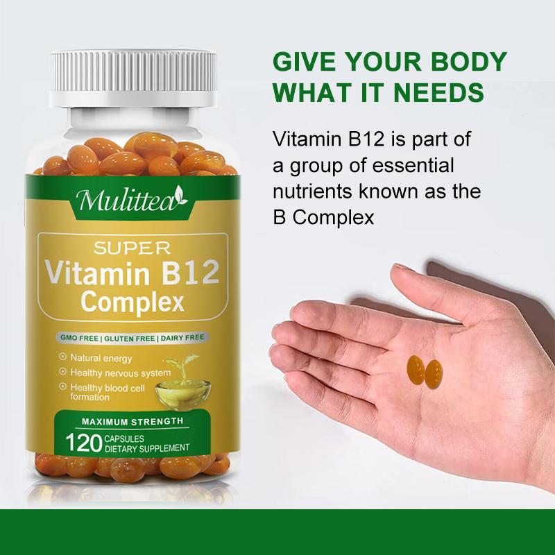 Mulittea Vitamin B12 Complex Capsules