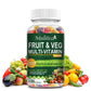 Fruit and Vegetable Complex Gummies Rich In Multivitamins& Dietary Fiber Whole Foods Superfoods Boost Immunity and Increase Energy for Men and Women