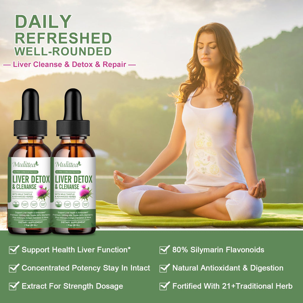 Milk Thistle & Artichoke Liver Drops | 2×2 fl oz (60ml)