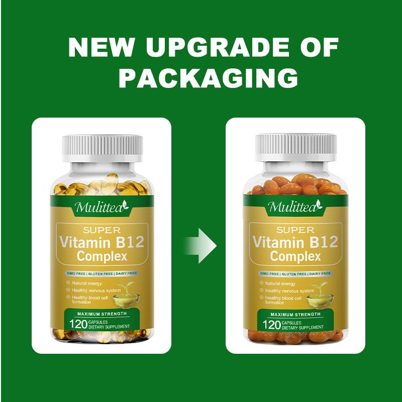 Mulittea Vitamin B12 Complex Capsules