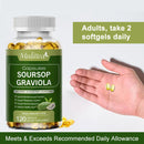 Mulittea Soursop Graviola 120pcs Capsules Dietary Supplement