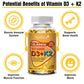 Vitamin D3 with K2(mk7) Softgel for Boosting Calcium Absorption, Bone &joint Health, Increase Immunity