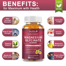 Mulittea Magnesium Glycinate Gummies Supports Muscle Recovery Boosts Energy Calm Support & Sleep Aid